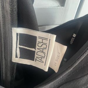 Black alive cocktail dress